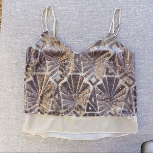 BeBe Sequined Embellished Camisole